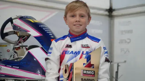 Rising Star: 11-Year-Old Karting Champion Aims for F1 Glory