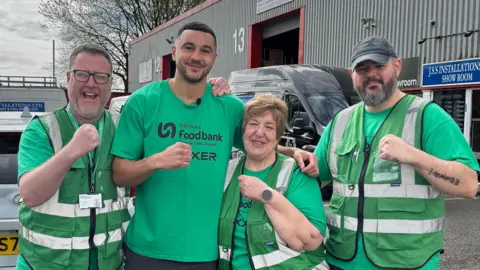Champion Boxer Callum Simpson Launches 'Fight Against Hunger' to Support Barnsley Foodbank